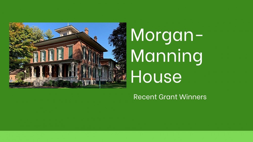 Photo of the Morgan-Manning House from Brockport, NY